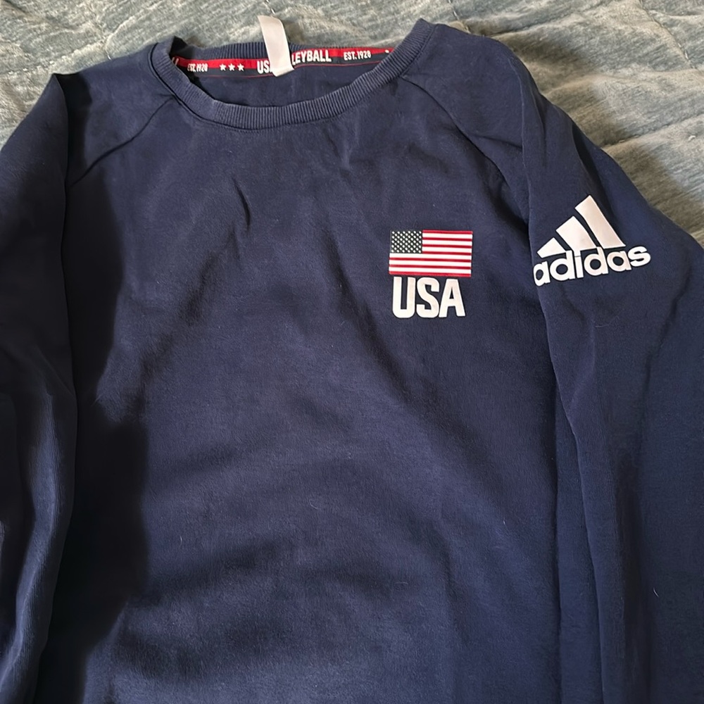 Adidas USA Volleyball Crewneck